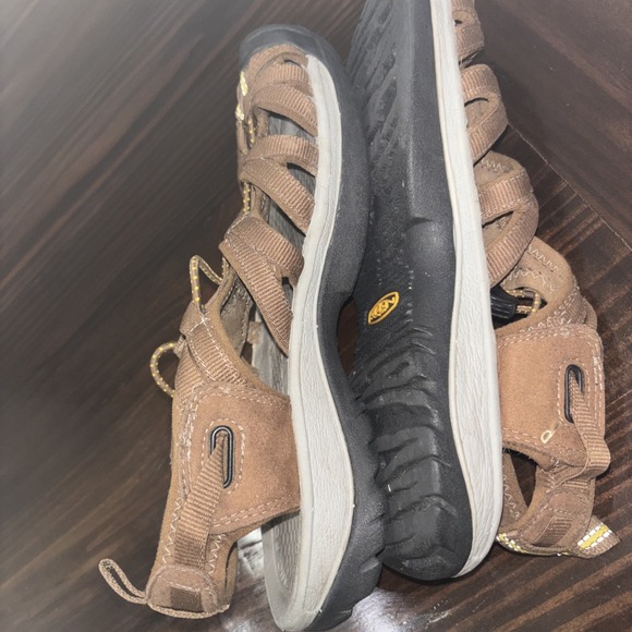 Keen Women's Whisper - Coffee Liqueur / KEEN Sz 8.5 Hiking Water Shoes Sandals - Picture 6 of 11